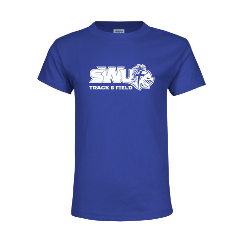  Youth Royal T Shirt - Track and Field