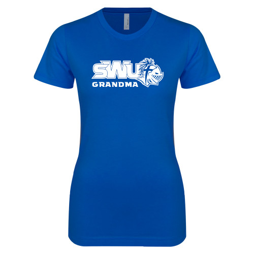  Next Level Womens Royal Boyfriend Tee - Grandma