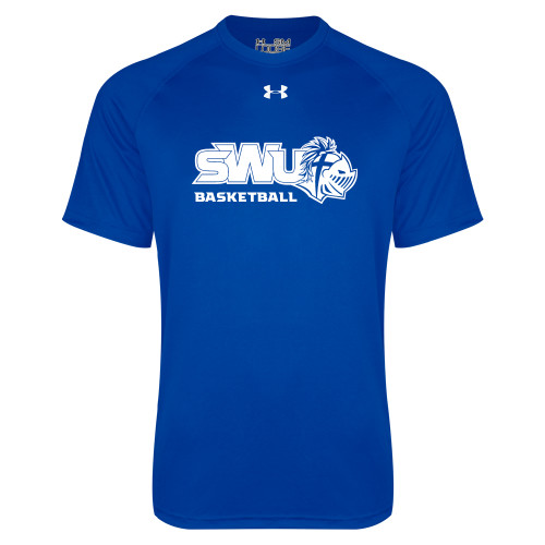  Under Armour Royal Tech Tee - Basketball