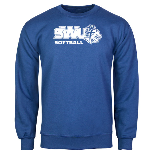  Royal Fleece Crew - Softball