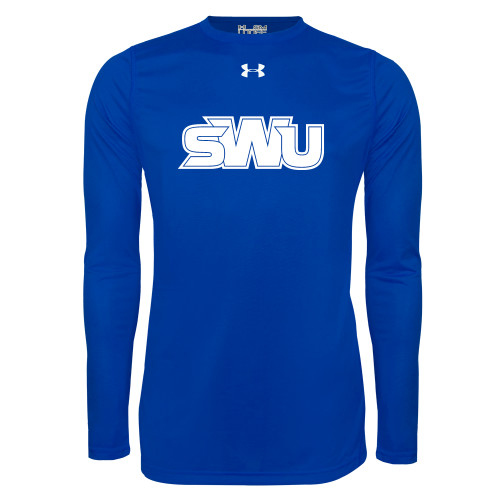  Under Armour Royal Long Sleeve Tech Tee - SWU