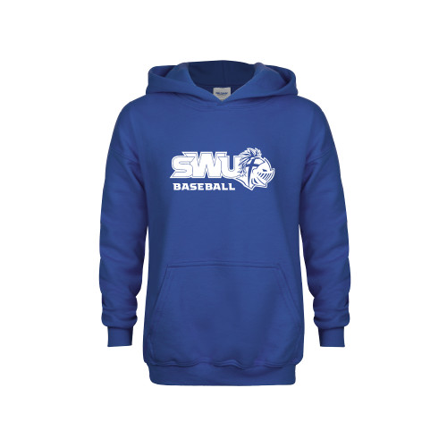 Youth Royal Fleece Hoodie - Baseball