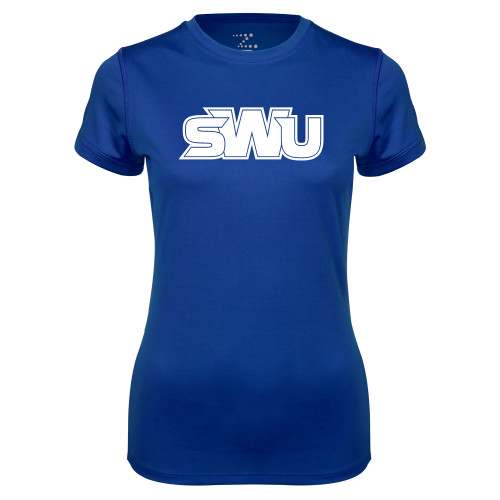  Womens Royal Performance Tee - SWU