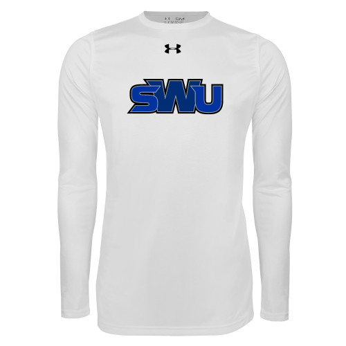  Under Armour White Long Sleeve Tech Tee - SWU
