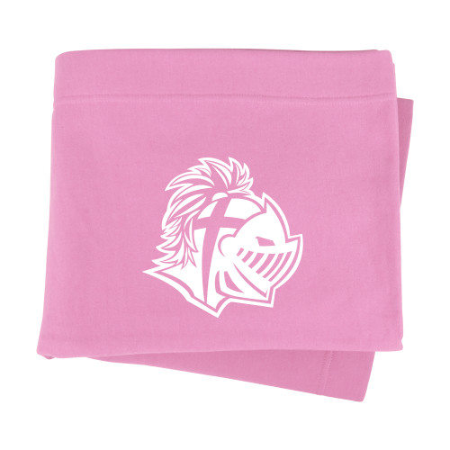  Pink Sweatshirt Blanket - Warrior Helmet