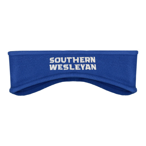  Royal Stretch Fleece Headband - Southern Wesleyan