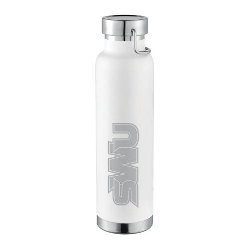  Thor Copper Vacuum Insulated White Bottle 22oz - SWU  Engraved