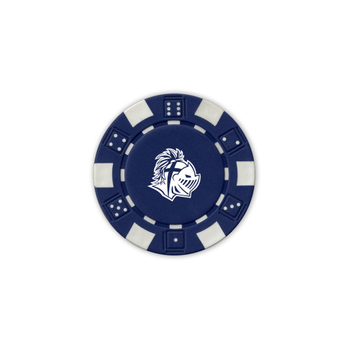  Blue Game Chip - Warrior Helmet