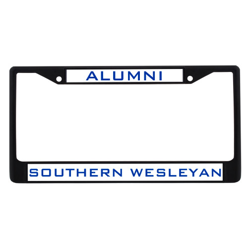  Alumni Metal License Plate Frame in Black - Alumni