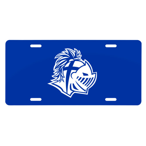  License Plate - Warrior Helmet