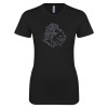 Thumbnail image for  Next Level Womens Black Boyfriend Tee