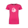 Thumbnail image for  Next Level Girls Fuchsia Fashion Fit T Shirt