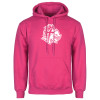 Thumbnail image for  Womens Fuchsia Fleece Hoodie