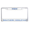 Thumbnail image for  Mom Metal License Plate Frame in Chrome