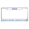 Thumbnail image for  Dad Metal License Plate Frame in Chrome