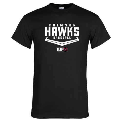  Black T Shirt - Baseball Plate