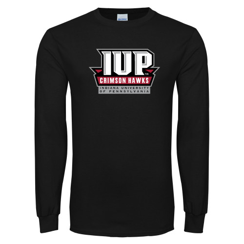  Black Long Sleeve T Shirt - IUP of Penn