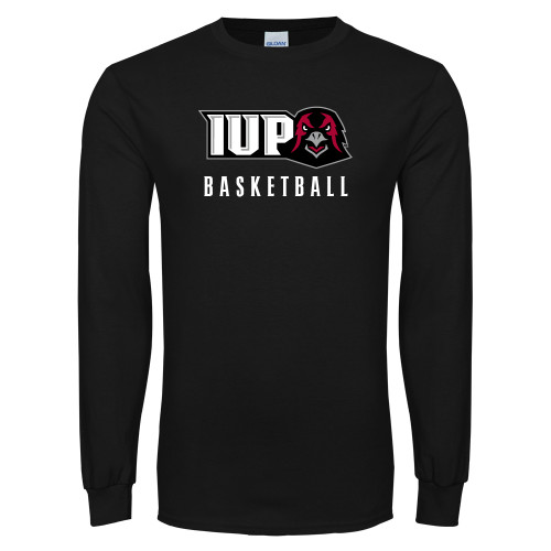  Black Long Sleeve T Shirt - Basketball