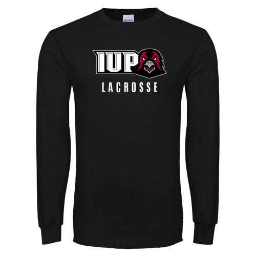  Black Long Sleeve T Shirt - Lacrosse