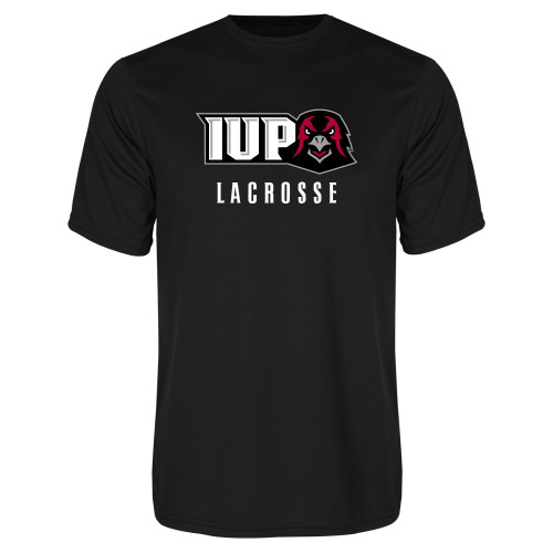  Black Performance Tee - Lacrosse