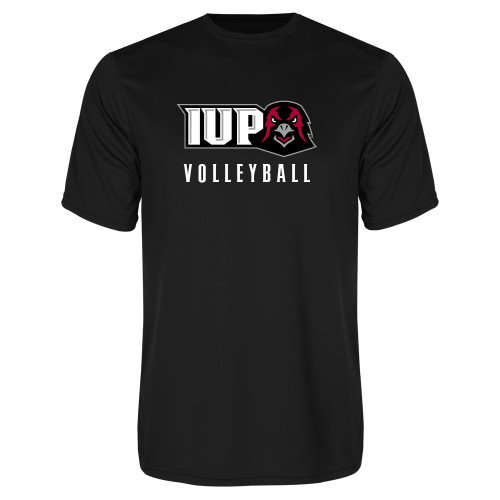  Black Performance Tee - Volleyball