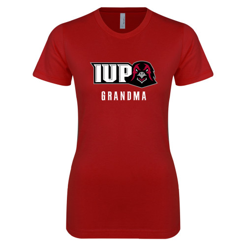  Next Level Womens Cardinal Boyfriend Tee - Grandma
