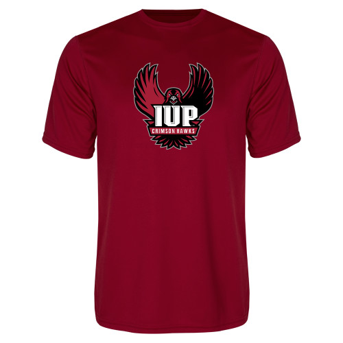  Cardinal Performance Tee - IUP Hawk Wings