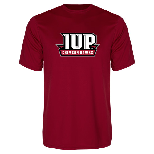  Cardinal Performance Tee - IUP Hawks Banner