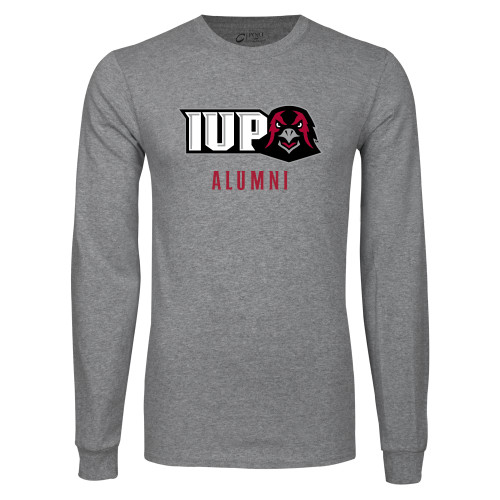  Grey Long Sleeve T Shirt - Alumni