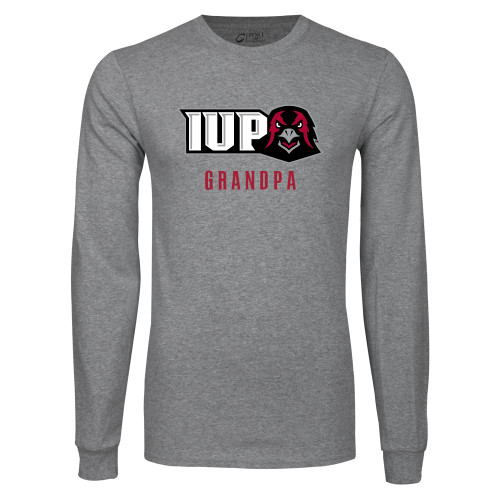  Grey Long Sleeve T Shirt - Grandpa