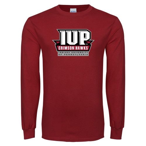  Cardinal Long Sleeve T Shirt - IUP of Penn