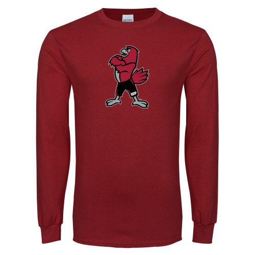  Cardinal Long Sleeve T Shirt - Youth Mark