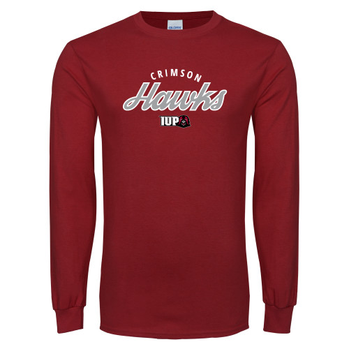  Cardinal Long Sleeve T Shirt - Script
