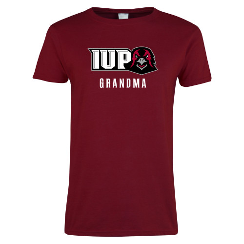  Next Level Womens Cardinal Short Sleeve Tee - Grandma