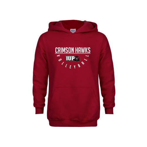  Youth Cardinal Fleece Hoodie - Volleyball Bar