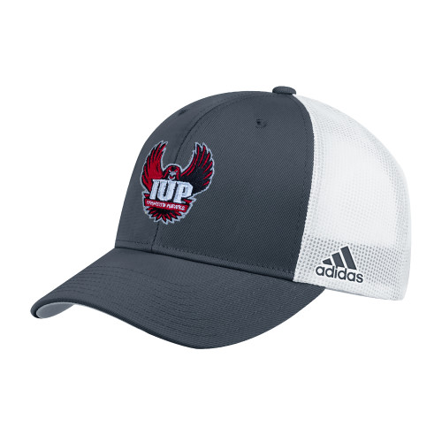  Adidas Onix Structured Adjustable Mesh Hat - IUP Hawk Wings