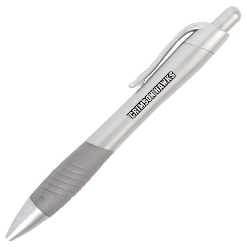  Metallic Mykonos Silver Pen - Crimson Hawks