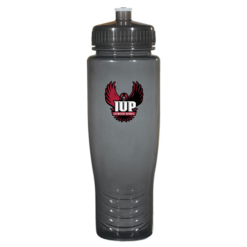  Spectrum Charcoal Sport Bottle 28oz - IUP Hawk Wings