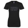 Thumbnail image for  Next Level Womens Black Boyfriend Tee