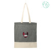 Thumbnail image for  Split Recycled Black Cotton Twill Convention Tote