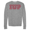 Thumbnail image for  Bella + Canvas Heather Grey Fleece Crew