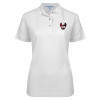 Thumbnail image for  Womens Silk Touch White Pique Polo