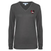 Thumbnail image for  Womens Charcoal Heather VNeck Sweater