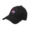 Thumbnail image for  Black Structured Adjustable Pro Style Hat