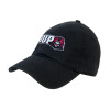 Thumbnail image for  Black Unstructured Adjustable Low Profile Hat