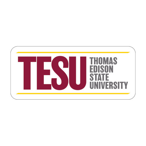  Medium Decal - Thomas Edison State Unviersity
