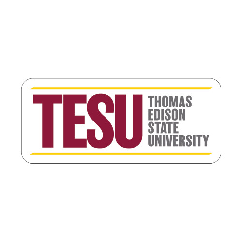  Small Decal - Thomas Edison State Unviersity