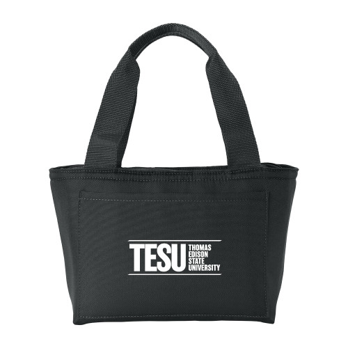  Insulated Black Lunch Tote - Thomas Edison State University