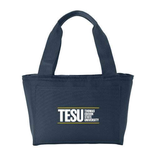  Insulated Navy Lunch Tote - Thomas Edison State University