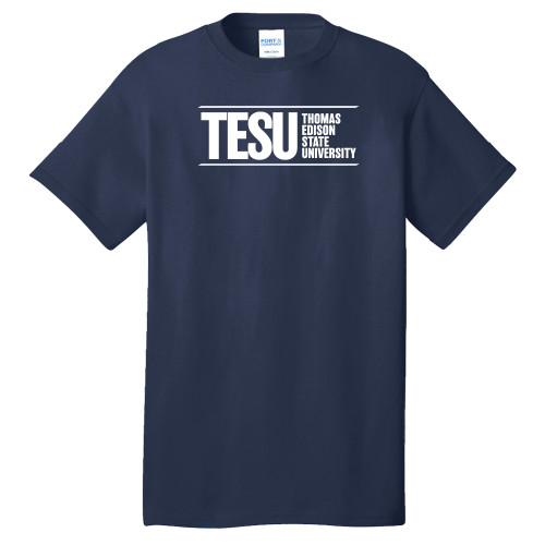  Extended Navy T Shirt - Thomas Edison State University